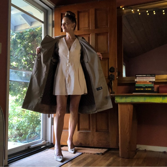 Men’s/ Unisex Hart Schaffner Marx Trench Sz 38R - Picture 2 of 14